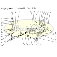 200.55.118-1 Zavírací ventil hydraulických ramen (Hydraulic lock valve) Dong Feng (č.72/9)
