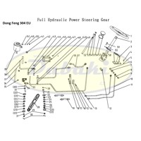 304-6.40A.018 Trubka (Steering cylinder pipe2) Dong Feng (č.32/10)