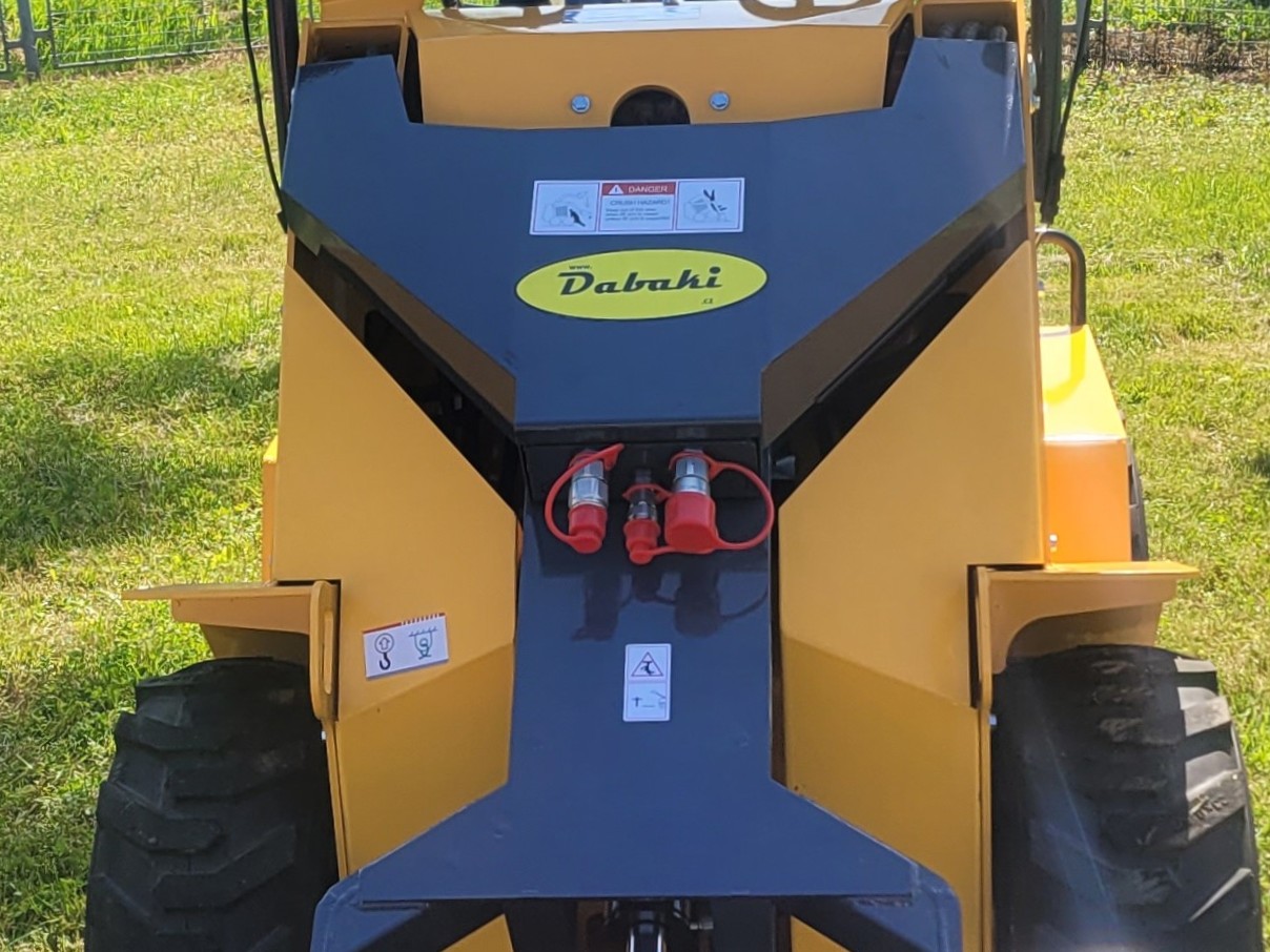 Hydraulický okruh čelního, smykového nakladače kolového a pásového