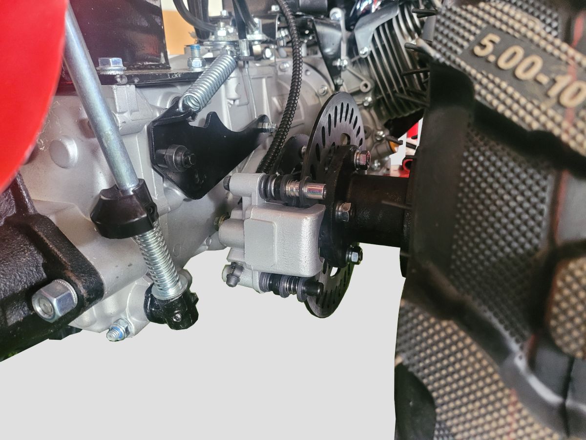 Hydraulické, kotoučové brzdy pro jednonápravové traktory Titan 745 +