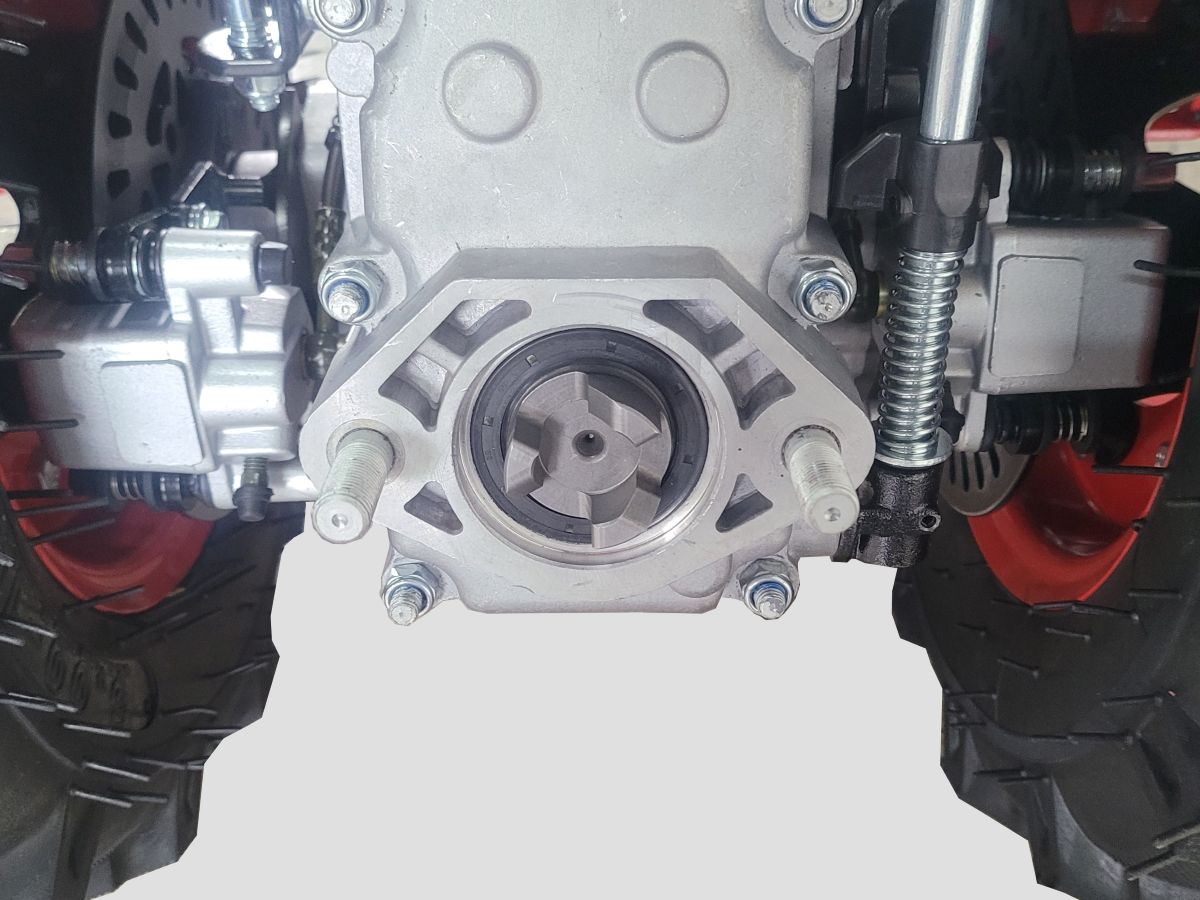 Ovládání převodovky jednonápravového traktoru Titan 745 + 