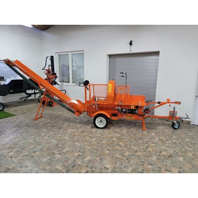 štípací poloautomat pro výrobu palivového dřeva