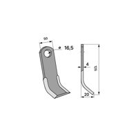 Nůž na sekačku SPIKE