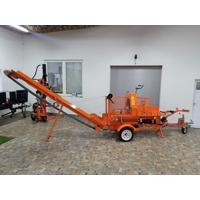 štípací poloautomat pro výrobu palivového dřeva