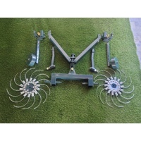 Mini lis na kulaté balíky - balíkovač - Gordon - Spider 1070 FN (sluníčka, tažné zařízení, kasač, síť) - vč. dopravy