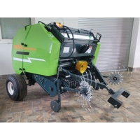 Mini lis na kulaté balíky - balíkovač - Gordon - Spider 1070 FN (sluníčka, tažné zařízení, kasač, síť) - vč. dopravy