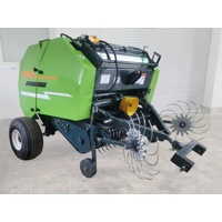 Mini lis na kulaté balíky - balíkovač - Gordon - Spider 1070 FN (sluníčka, tažné zařízení, kasač, síť) - vč. dopravy