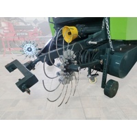 Mini lis na kulaté balíky - balíkovač - Gordon - Spider 1070 FN (sluníčka, tažné zařízení, kasač, síť) - vč. dopravy